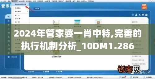 2024年管家婆一肖中特,完善的执行机制分析_10DM1.286