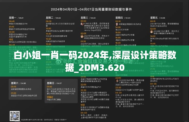 白小姐一肖一码2024年,深层设计策略数据_2DM3.620