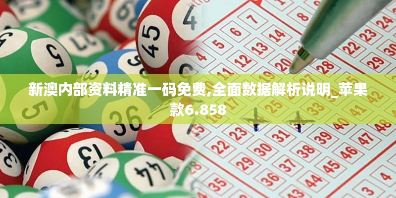 新澳内部资料精准一码免费,全面数据解析说明_苹果款6.858