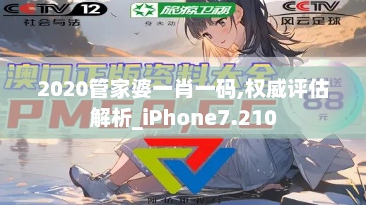 2020管家婆一肖一码,权威评估解析_iPhone7.210