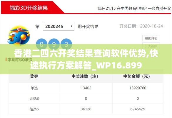 香港二四六开奖结果查询软件优势,快速执行方案解答_WP16.899