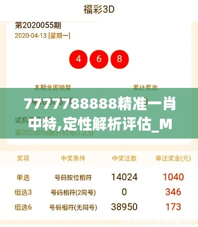 7777788888精准一肖中特,定性解析评估_MP1.425