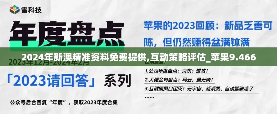 2024年新澳精准资料免费提供,互动策略评估_苹果9.466