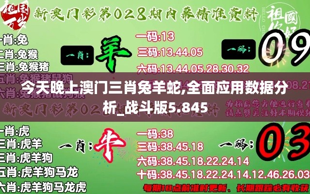 今天晚上澳门三肖兔羊蛇,全面应用数据分析_战斗版5.845