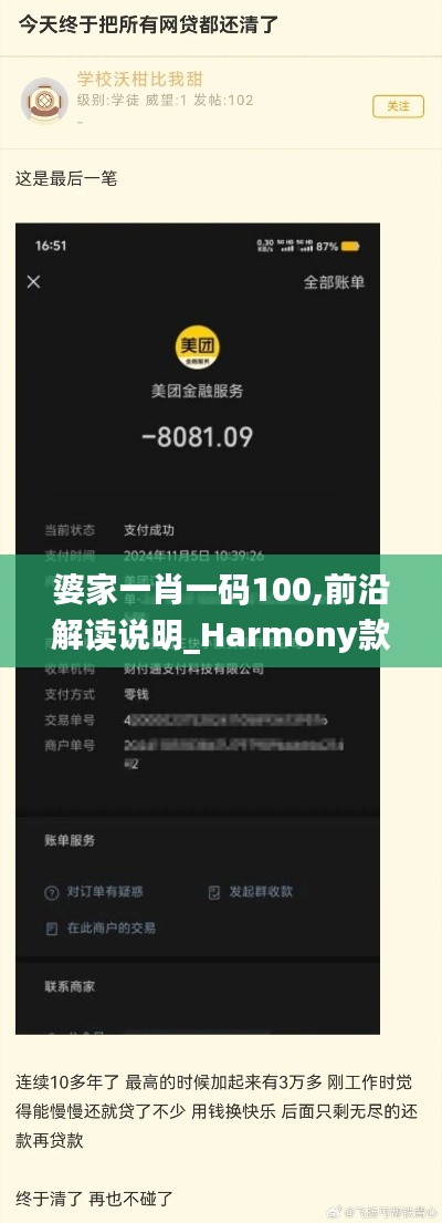 婆家一肖一码100,前沿解读说明_Harmony款6.733