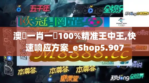 澳門一肖一碼100%精准王中王,快速响应方案_eShop5.907