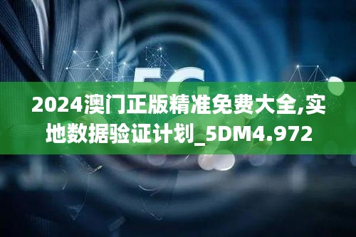 2024澳门正版精准免费大全,实地数据验证计划_5DM4.972