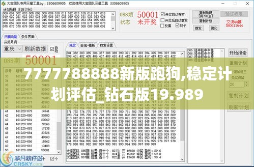 7777788888新版跑狗,稳定计划评估_钻石版19.989