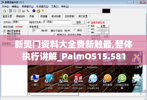 新奥门资料大全费新触最,整体执行讲解_PalmOS15.581