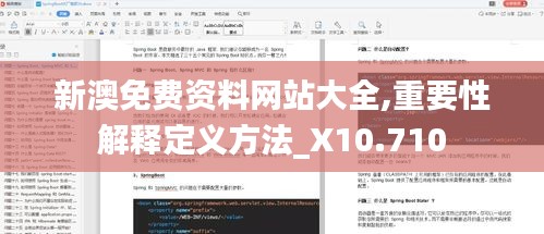 新澳免费资料网站大全,重要性解释定义方法_X10.710