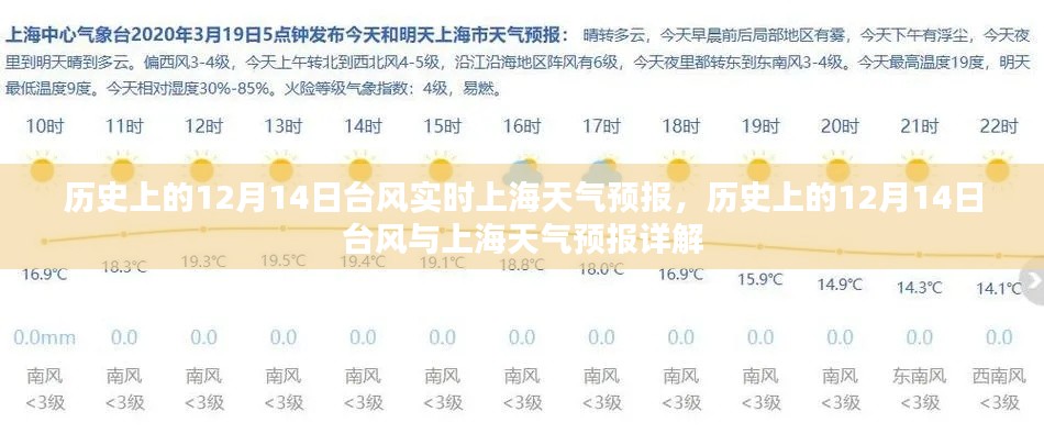 历史上的12月14日台风与上海天气预报详解，实时报告及分析预测