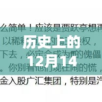 历史上的12月14日，实时到账决策与不可撤回的自信之路