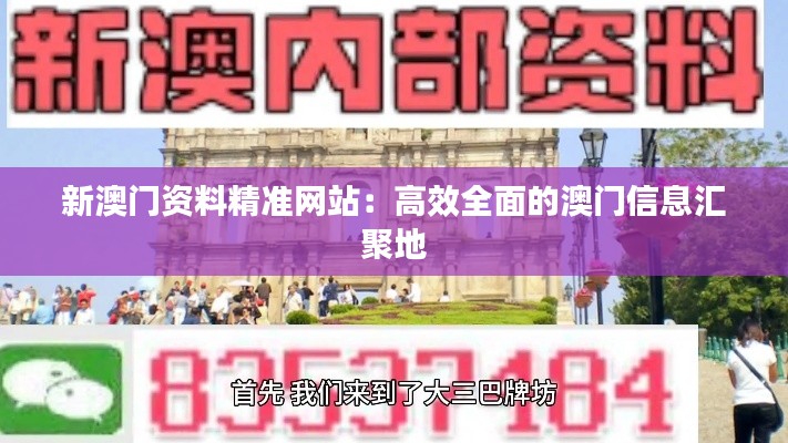 新澳门资料精准网站：高效全面的澳门信息汇聚地