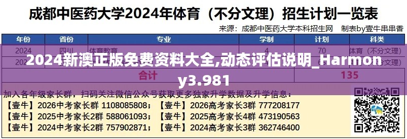 2024新澳正版免费资料大全,动态评估说明_Harmony3.981