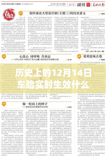 历史上的12月14日，车险实时生效详解与流程