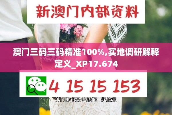 澳门三码三码精准100%,实地调研解释定义_XP17.674