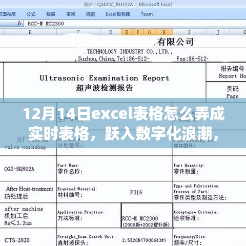 跃入数字化浪潮，将Excel表格转化为实时数据舞台的技巧与潜能