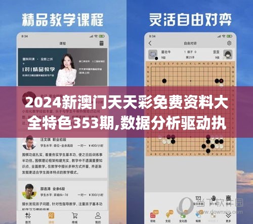 2024新澳门天天彩免费资料大全特色353期,数据分析驱动执行_R版4.212