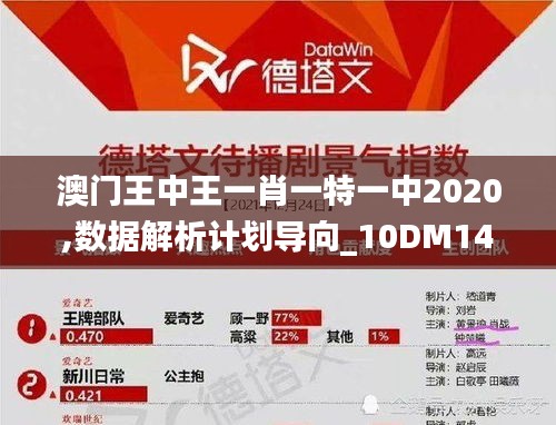 澳门王中王一肖一特一中2020,数据解析计划导向_10DM14.182