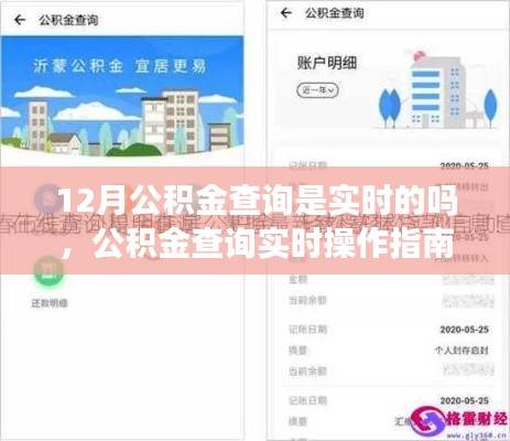 公积金查询实时操作指南，针对12月查询是否实时查询功能解析