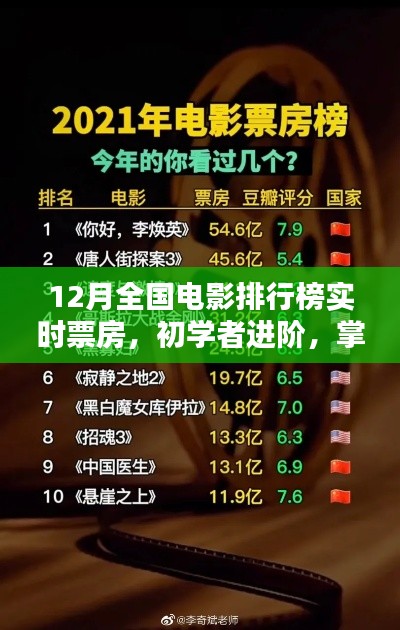 掌握12月全国电影实时票房排行榜，初学者进阶指南