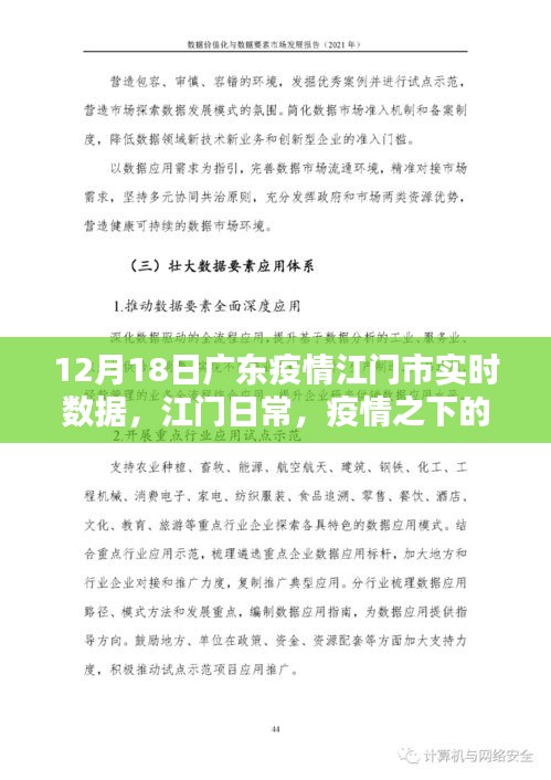 广东江门市疫情实时数据报告，疫情之下的温情与陪伴