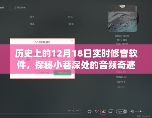 探秘音频奇迹，历史上的十二月十八日实时修音软件诞生揭秘