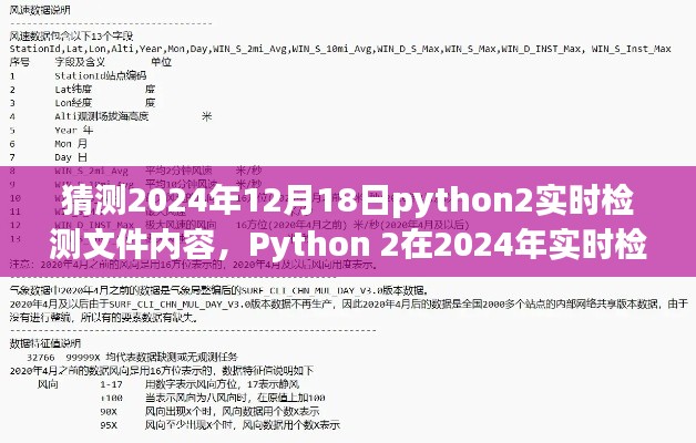 Python 2在2024年的文件实时内容检测预测与探讨