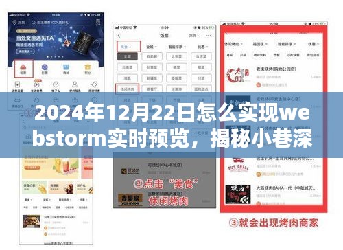 揭秘WebStorm实时预览魔法与小巷特色小店的独特风情展示秘籍，2024年指南