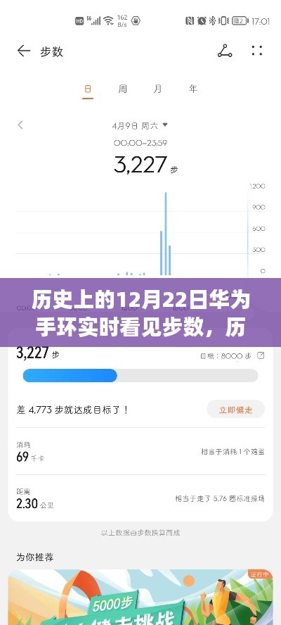 华为手环步数记录的深远影响与争议，历史上的12月22日回顾