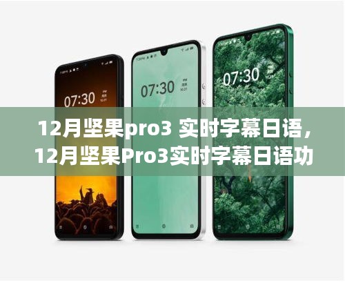 深度解析，坚果Pro 3实时字幕日语功能与互动体验新视角