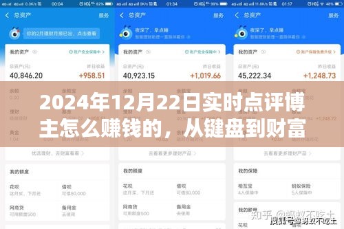 实时点评博主赚钱之路，从键盘到财富的机遇与挑战