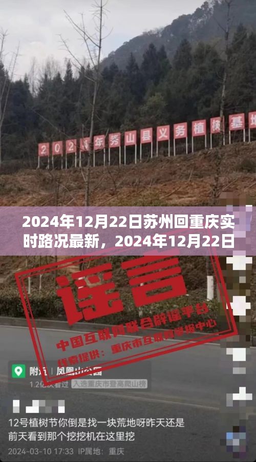 2024年12月22日苏州至重庆实时路况更新与概览