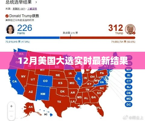美国大选最新实时结果报道
