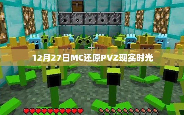 MC还原PVZ现实时光，12月27日游戏纪实