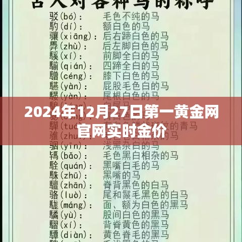 第一黄金网实时金价更新，黄金价格走势分析