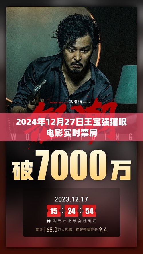 王宝强猫眼电影实时票房数据（2024年12月27日）