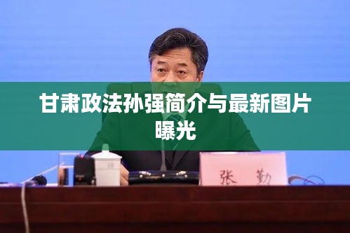 甘肃政法孙强简介与最新图片曝光