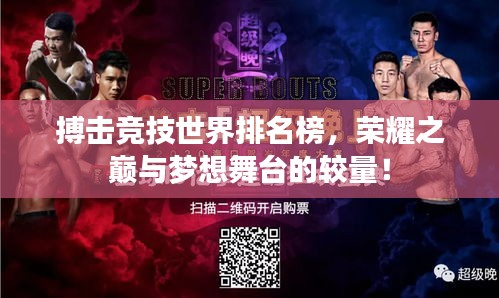 搏击竞技世界排名榜，荣耀之巅与梦想舞台的较量！