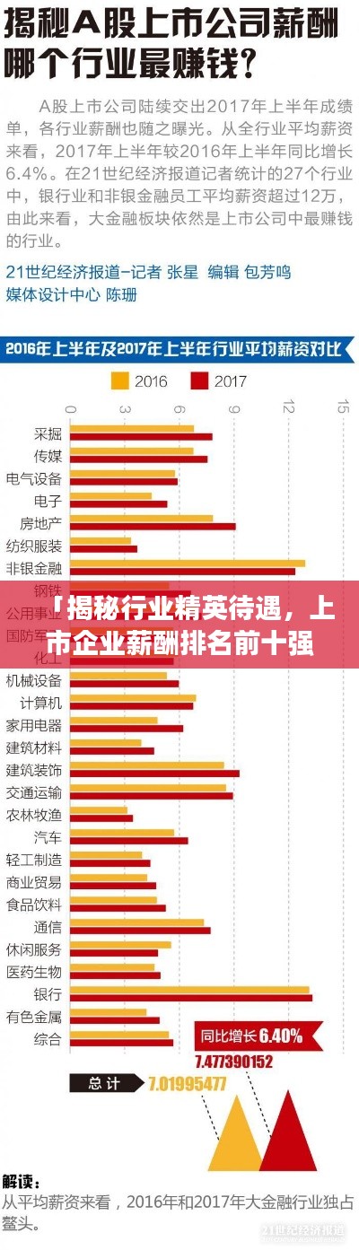 「揭秘行业精英待遇，上市企业薪酬排名前十强，福利概览大揭秘！」