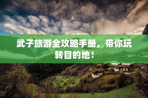 武子旅游全攻略手册，带你玩转目的地！