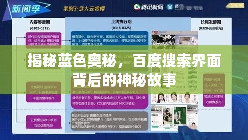 揭秘蓝色奥秘，百度搜索界面背后的神秘故事