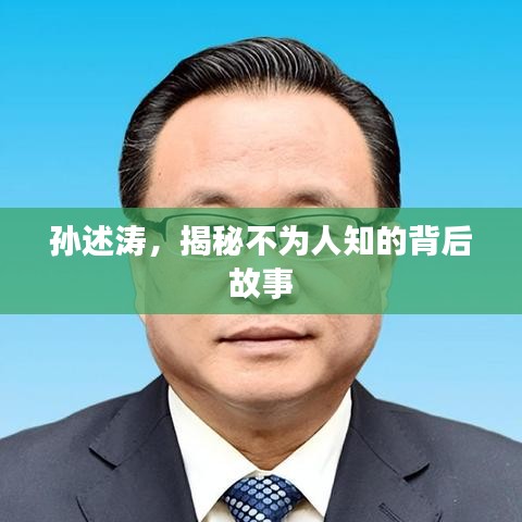 孙述涛，揭秘不为人知的背后故事