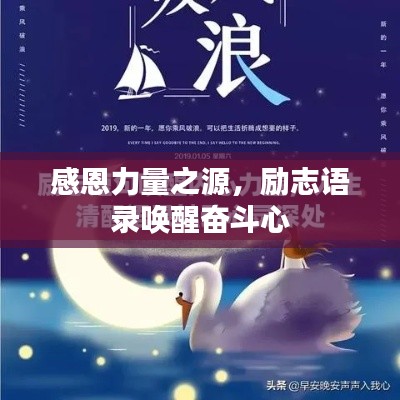 感恩力量之源，励志语录唤醒奋斗心